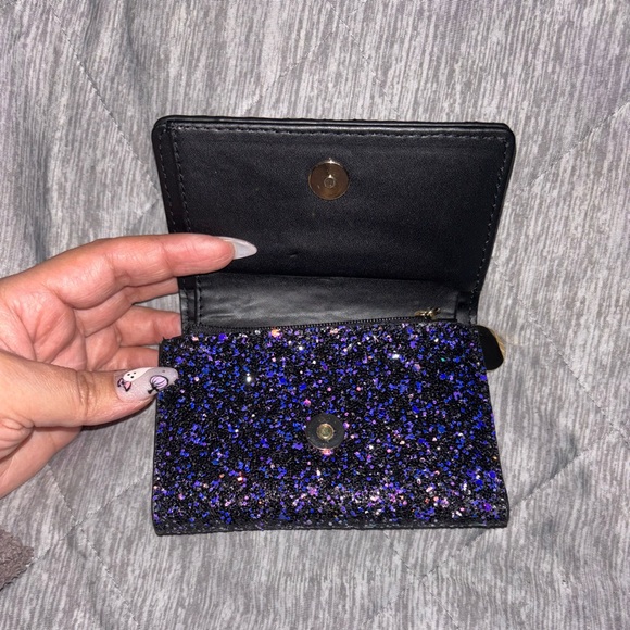 Aldo Glitter Snap Wallet - Picture 2 of 4